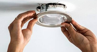 ceiling light replacements gloucestershire handyman